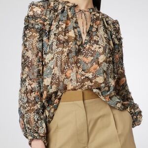 Ulla Johnson Adele Blouse ~